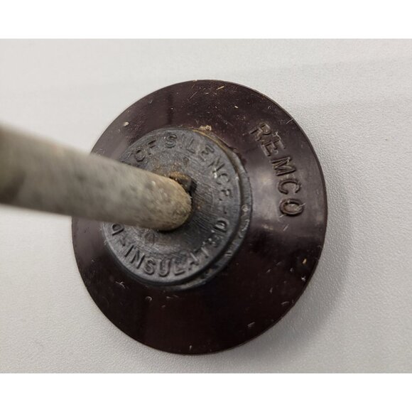 Bakelite Furniture Slides Remco Domes of Silence Vintage Set of 10 - Picture 8 of 8